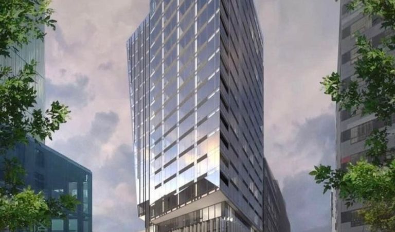 市中心全新高档住宅Studio整租，距麦大600米，距康大3站地铁，楼下地铁站，拎包入住