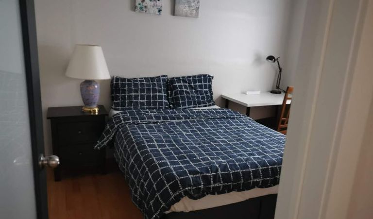 蒙特利尔大学步行可到，新装修，地铁cote saint Catherine旁，分租一个卧室